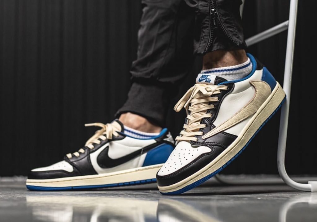 fragment travis air jordan 1 low release date lead