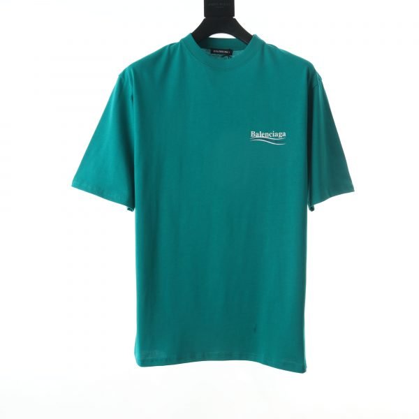 MENS REGULAR POLITICAL CAMPAIGN T SHIRT IN Green 1 scaled