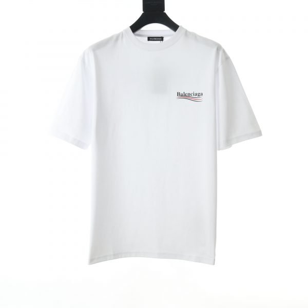 MENS REGULAR POLITICAL CAMPAIGN T SHIRT IN White 2 scaled